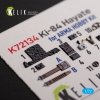 KELIK K72134 Ki-84 Hayate - interior 3D decals for Arma Hobby kit 1/72